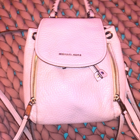 MICHAEL MICHAEL KORS
Viv Extra-Small Pebbled Leather Backpack Violet - Picture 2 of 4